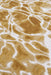 Louis de Poortere swim 9349 swim saffron Yellow, Orange Living Room Flat Weave Rug.