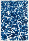 Louis de Poortere swim 9351 swim surf Blue Living Room Flat Weave Rug.