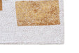 Louis de Poortere lucia 9357 lucia nuggets Yellow, Ivory Living Room Geometric Rug.