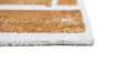 Louis de Poortere lucia 9357 lucia nuggets Yellow, Ivory Living Room Geometric Rug.