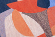 Louis de Poortere shapes 9368 shapes carpe diem Multicoloured, Orange, Pink Living Room Geometric Rug.