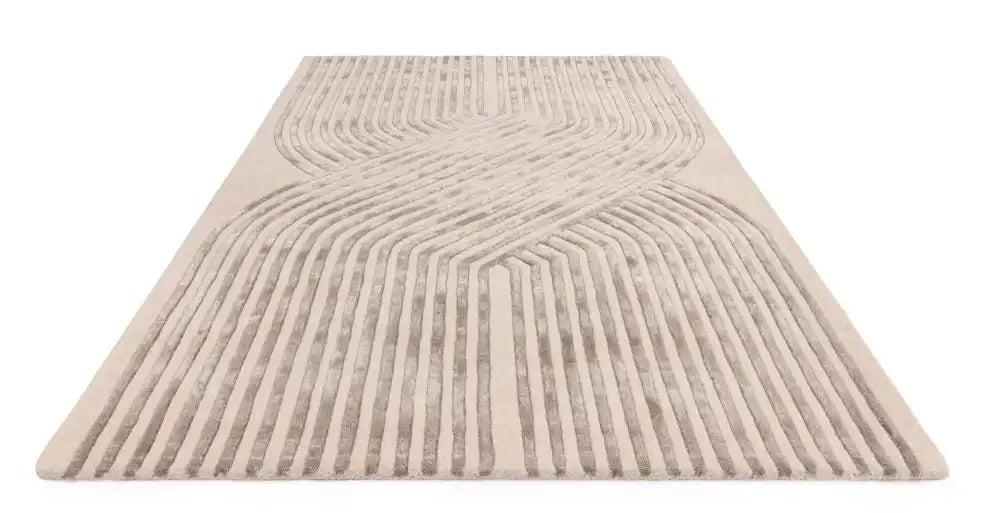 Asiatic matrix asiatic 99 solstice ivory Ivory Living Room Wool Rug.