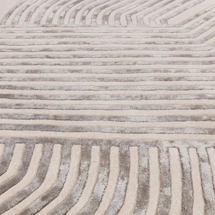 Asiatic matrix asiatic 99 solstice ivory Ivory Living Room Wool Rug.