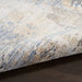 Nourison abstract hues beige grey abh01 grey blue Blue, Grey Living Room  Rug.