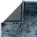 Asiatic plush air force blue Blue Living Room Shaggy Rug.