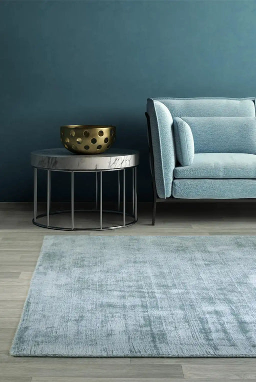 Asiatic blade airforce blue Blue Living Room  Rug.