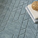 Nourison alessia ale 01 blue Blue Living Room  Rug.