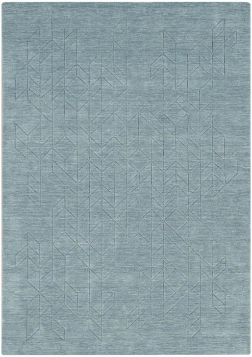 Nourison alessia ale 01 blue Blue Living Room  Rug.