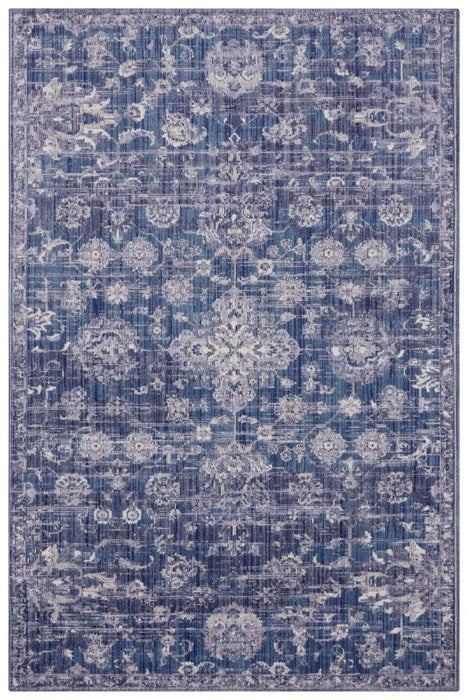 Nouristan cairo alexandria Blue Living Room Moroccan Rug.
