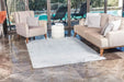 Surya rom alix 2393 grey Grey Living Room  Rug.