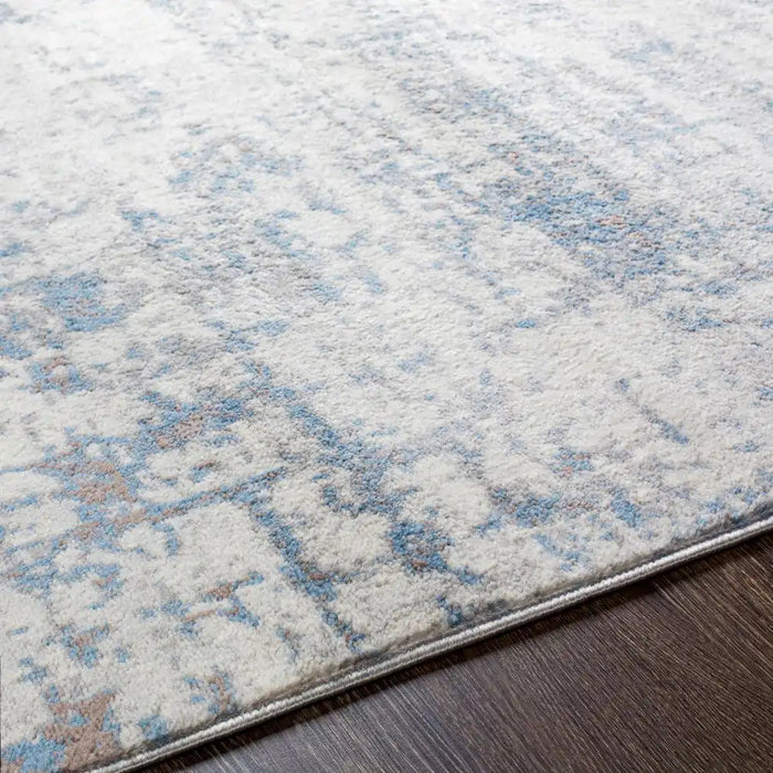 Surya rom alix 2394 blue Blue Living Room  Rug.
