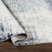 Surya rom alix 2394 blue Blue Living Room  Rug.