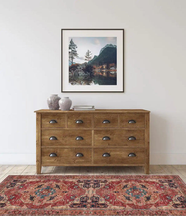 Likewise Matting persian classic alya Red Living Room Moroccan Rug.
