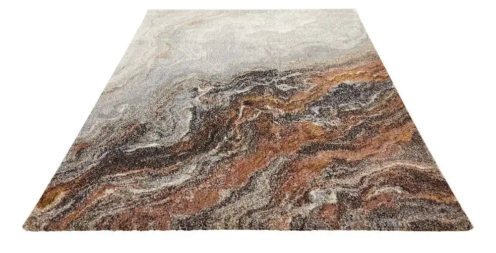 Concept Looms amara ama101 ivory grey taupe Brown, Grey, Ivory Living Room  Rug.