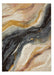 Concept Looms amara ama102 pearl midnight Brown, Grey Living Room  Rug.