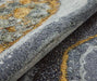Concept Looms amara ama103 grey blue bronze Grey, Ivory Living Room  Rug.