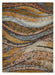 Concept Looms amara ama105 bronze Grey, Orange Living Room  Rug.