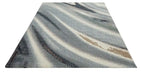 Concept Looms amara ama106 ivory grey blue Brown, Grey, Ivory Living Room  Rug.