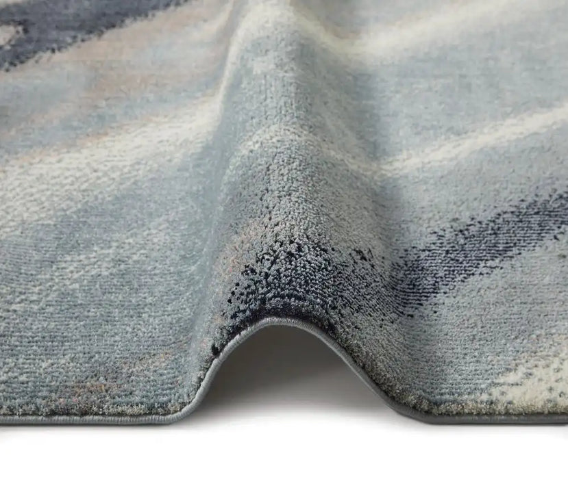 Concept Looms amara ama106 ivory grey blue Brown, Grey, Ivory Living Room  Rug.