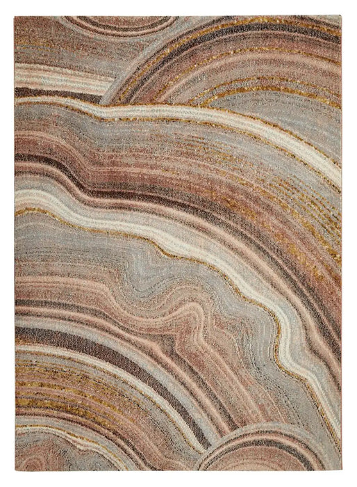 Concept Looms amara ama108 blush grey Grey, Pink Living Room  Rug.