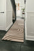 Woven Edge woven edge runners arch beige brown Brown, Beige Living Room Wool Rug.