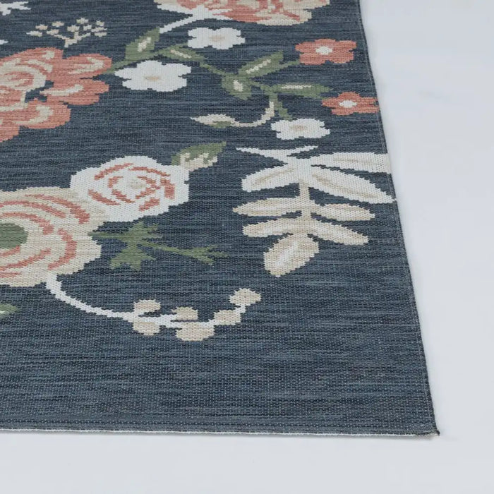 Surya bbd aurora 2314 blue Blue Living Room  Rug.