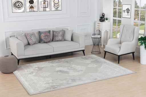 Surya lsr azra 2338 white Ivory Living Room  Rug.