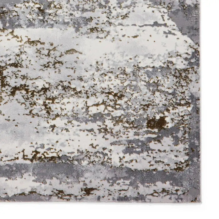 Think Rugs artemis b9289a gold Grey, Yellow Living Room Geometric Rug.