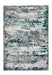 Think Rugs artemis b9289a green Green, Grey Living Room Geometric Rug.