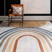 Surya lll barbara 2314 multicolored Multicoloured Living Room Geometric Rug.