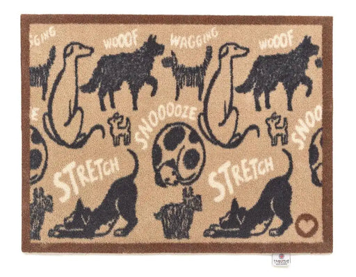 Hug Rug hug rug pet battersea pet 95 Beige, Multicoloured Kitchen  Doormat Rug.