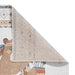 Think Rugs vida washable bear Ivory Bedroom  Washable Rug.
