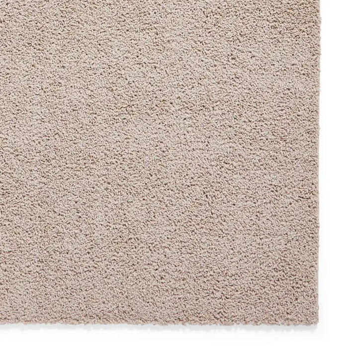 Think Rugs bali beige Beige Living Room Shaggy Rug.