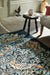 Morris & Co morris and co bird webbs blue 128308 Blue Living Room Wool Rug.