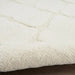 Nourison blanco blo02 ivory Ivory Living Room Wool Rug.