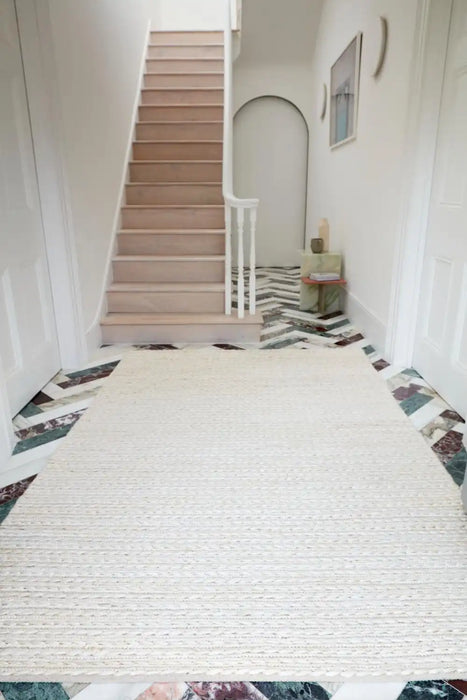 Asiatic oakley blonde Ivory Living Room Natural Fibre Rug.