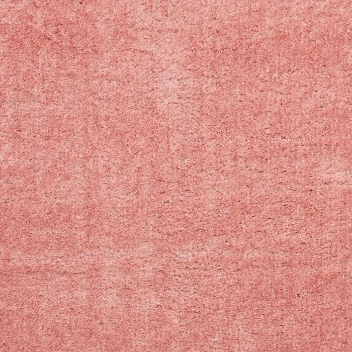 Think Rugs lux shaggy blush Pink Living Room Shaggy Rug.