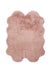 Homemaker luxury faux fur blush Pink Living Room Shaggy Rug.