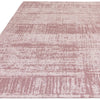 Asiatic beau blush Pink Living Room Flat Weave Rug.