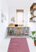 Homemaker jazz shaggy blush pink Pink Living Room Shaggy Rug.