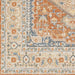 Surya lll boka 2306 copper Orange Living Room Geometric Rug.