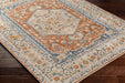 Surya lll boka 2306 copper Orange Living Room Geometric Rug.