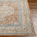Surya lll boka 2306 copper Orange Living Room Geometric Rug.