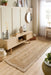 Origins origins jute border natural white Beige Outdoor  Flat Weave Rug.