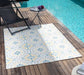 Surya bbd brisa 2306 blue Blue, Multicoloured Living Room  Rug.