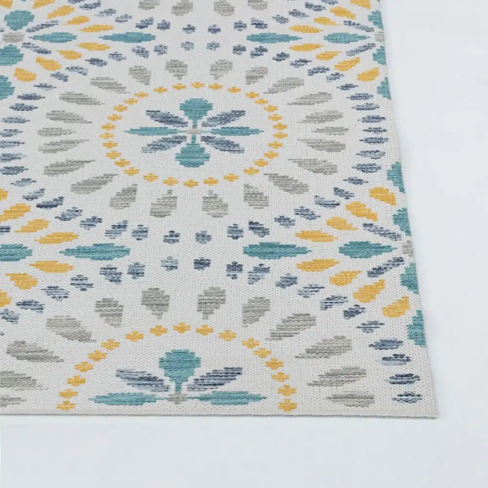 Surya bbd brisa 2306 blue Blue, Multicoloured Living Room  Rug.