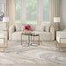 Nourison brushstrokes bsk03 cream grey Grey, Beige, Cream Living Room  Rug.