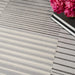 Nourison brushstrokes bsk04 silver grey Grey Living Room  Rug.