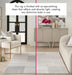 Nourison brushstrokes bsk04 silver grey Grey Living Room  Rug.
