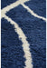 Homemaker snug melrose bubbles navy Blue, Navy Living Room Geometric Rug.